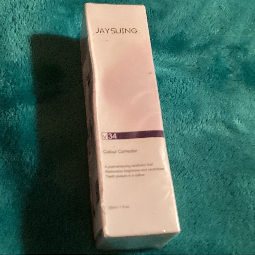 Jay Suing V34 Color collector post whitening treatment 1oz new